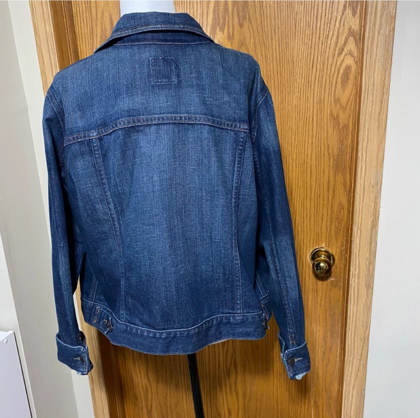 Plus size jean jacket really cute - photo 4