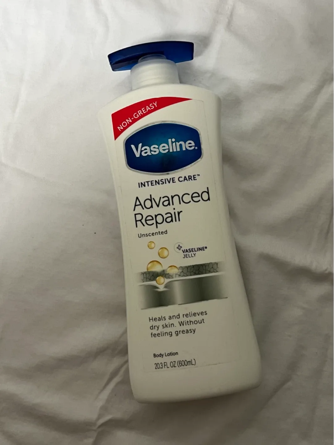 {moving sale} Vaseline body lotion - half left thumbnail