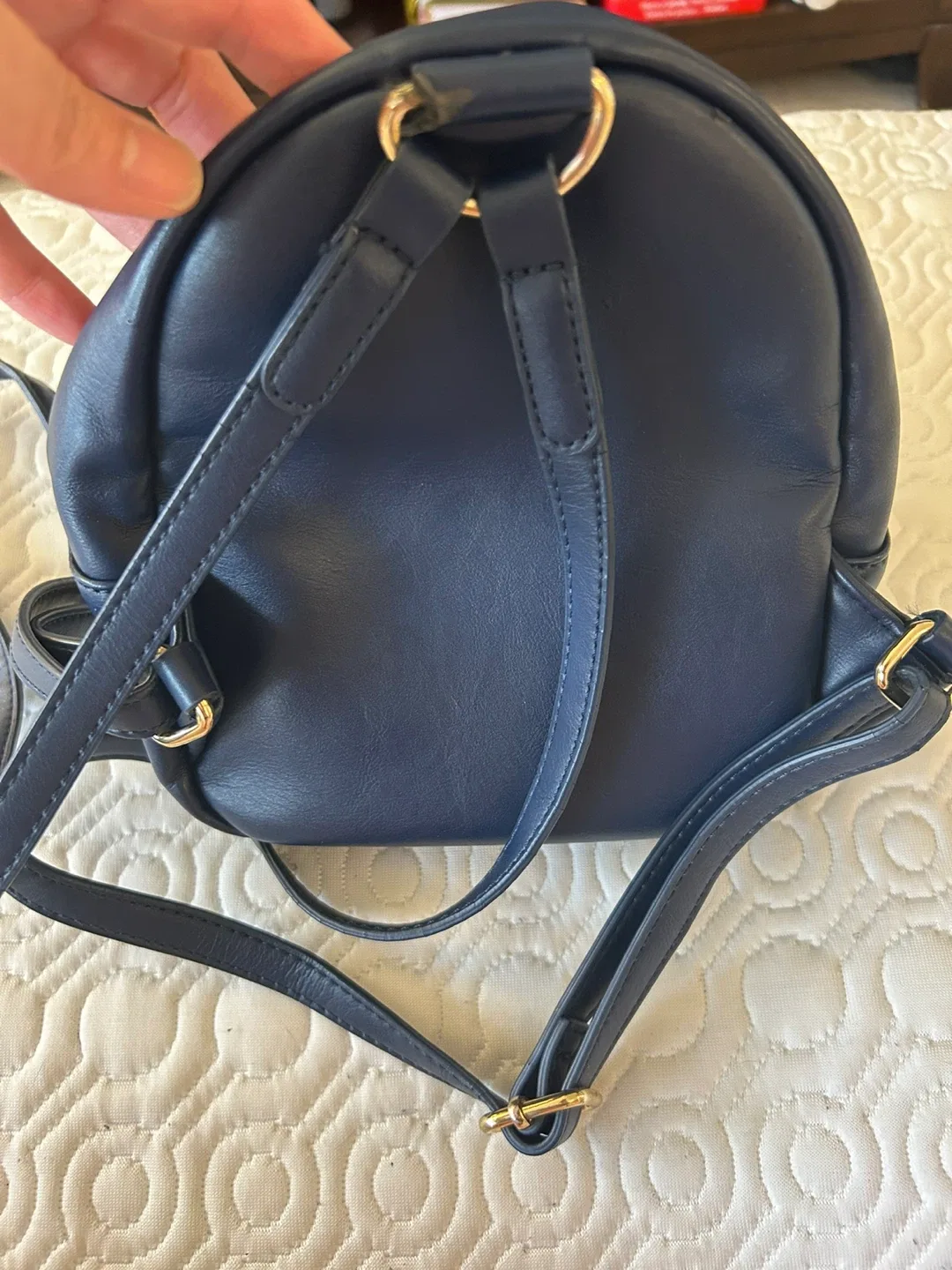 Tommy Hilfiger Navy Blue Mini Backpack image indicator(3)