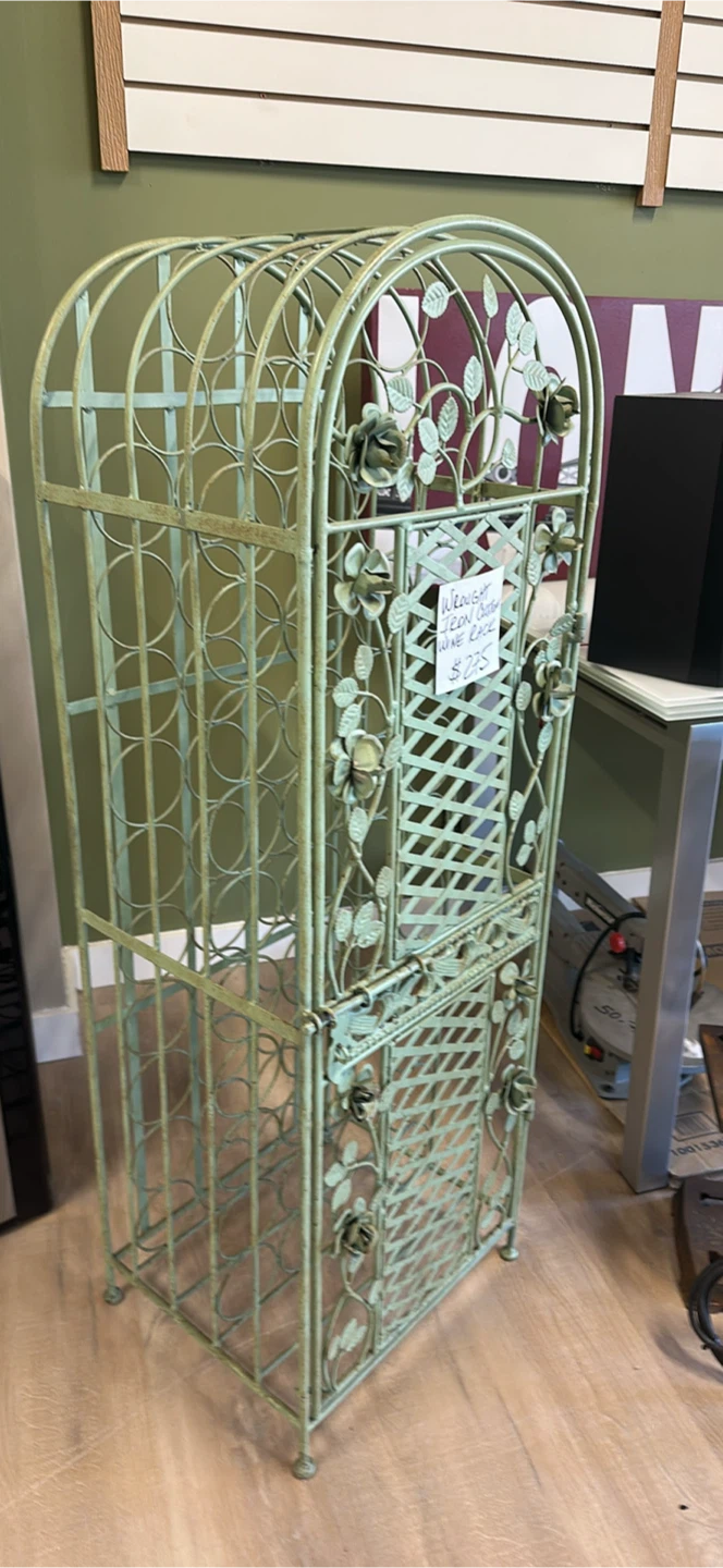 Wrought Iron Custom Wine Rack