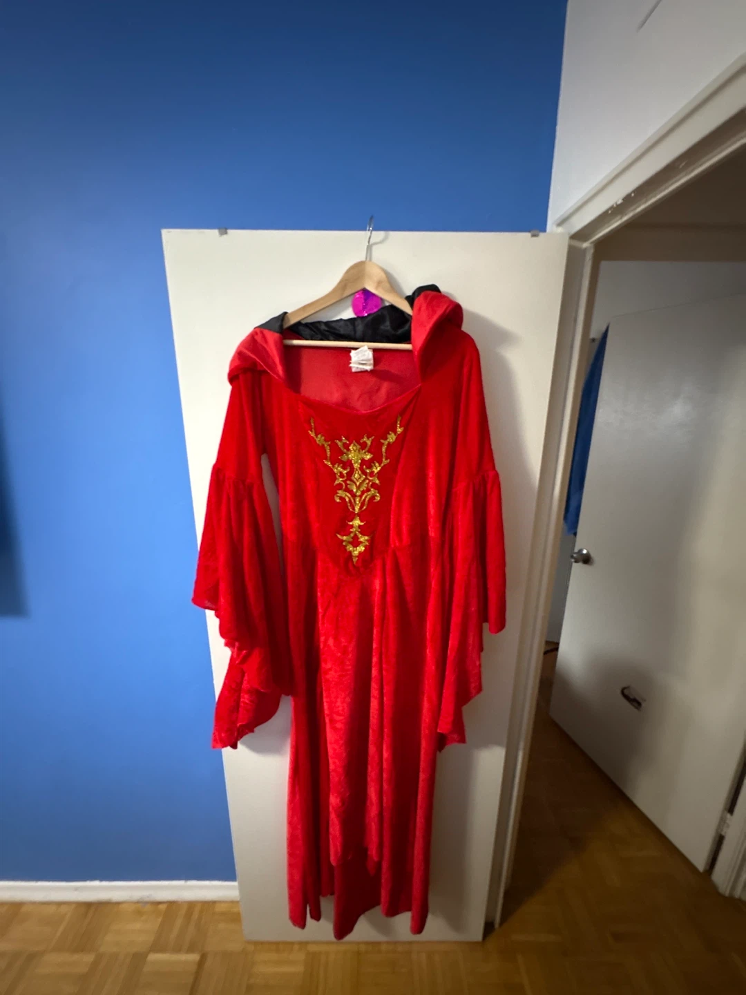 Red Velvet Costume Dress