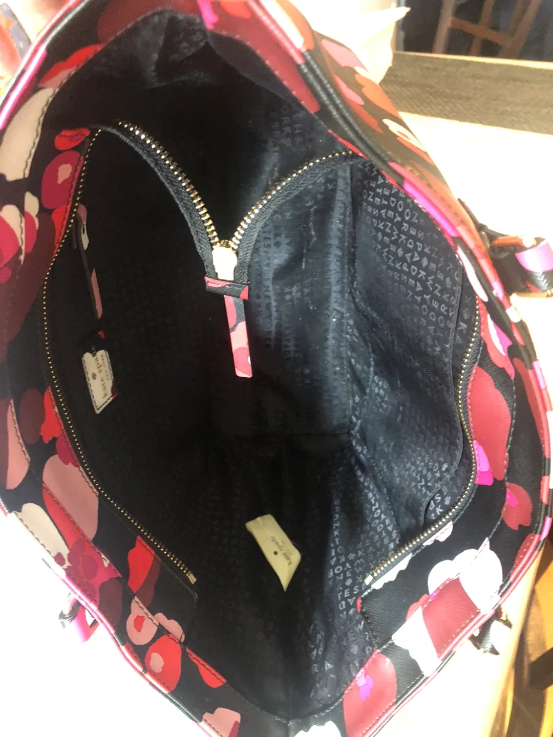 Kate Spade Floral Tote Bag image indicator(4)