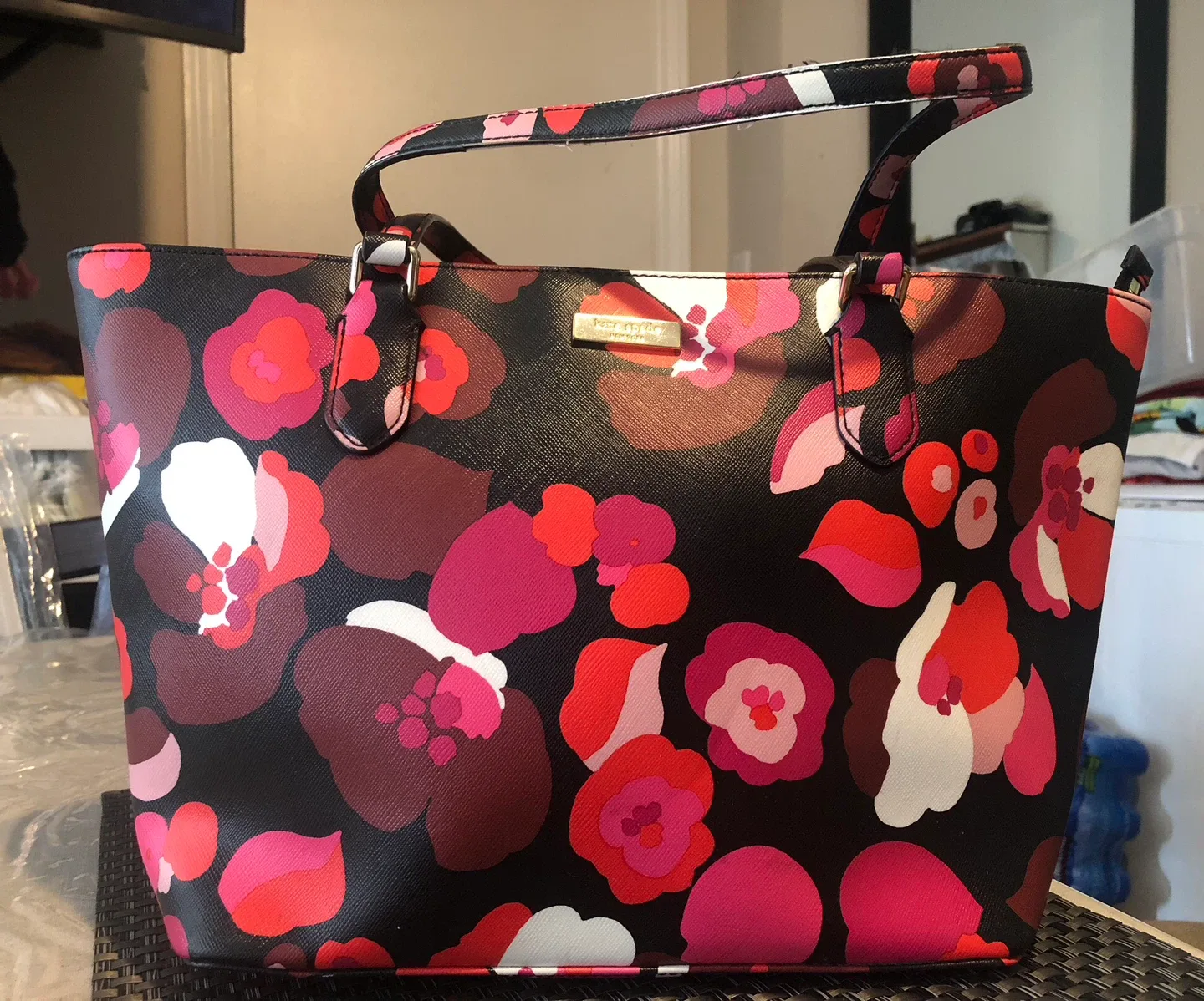 Kate Spade Floral Tote Bag image indicator(3)