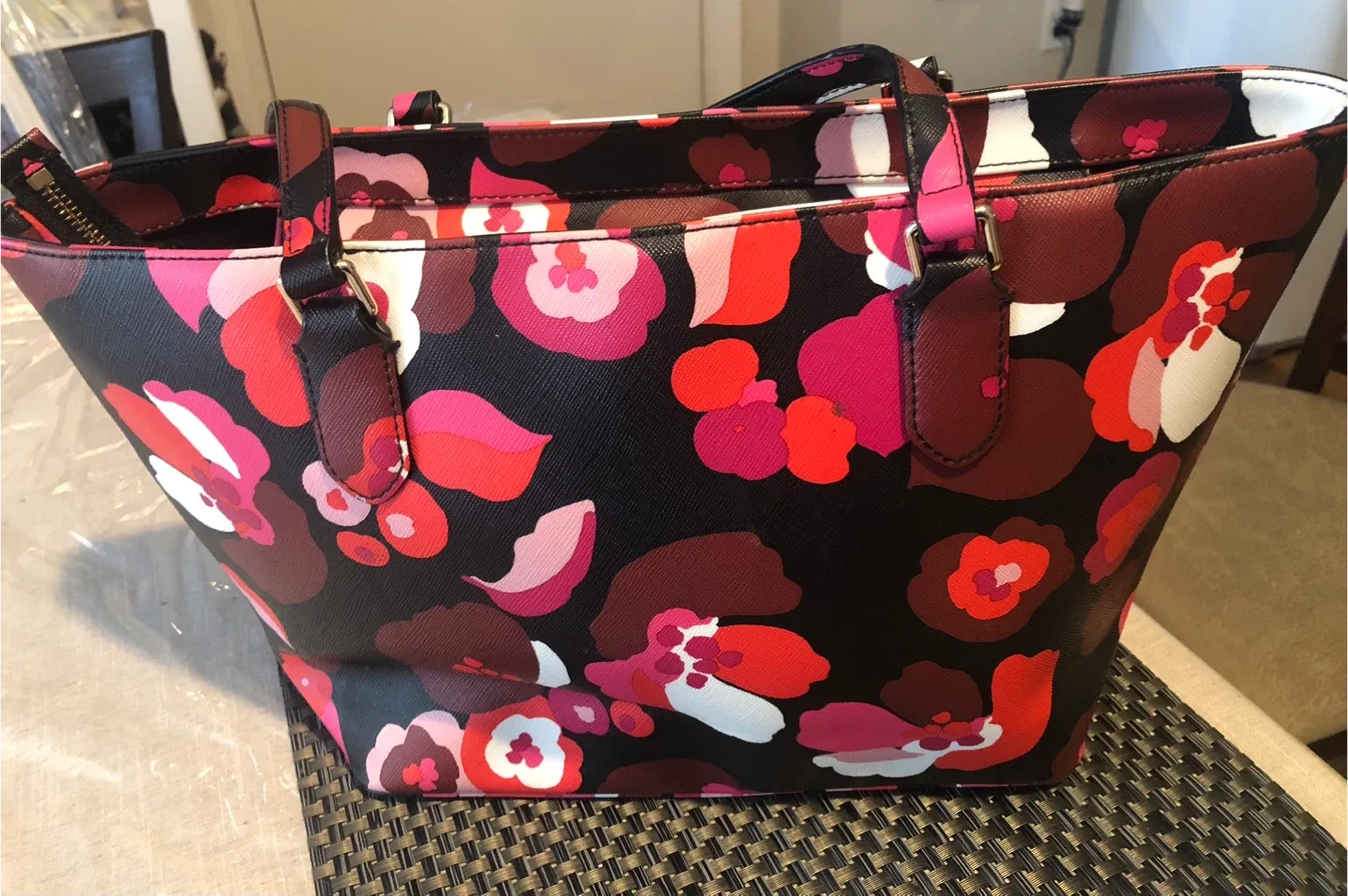 Kate Spade Floral Tote Bag image indicator(2)