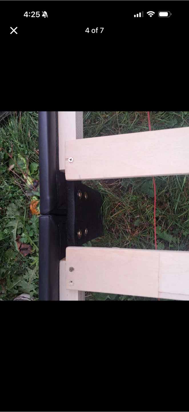 Queen Size Black Bed Frame - photo 3