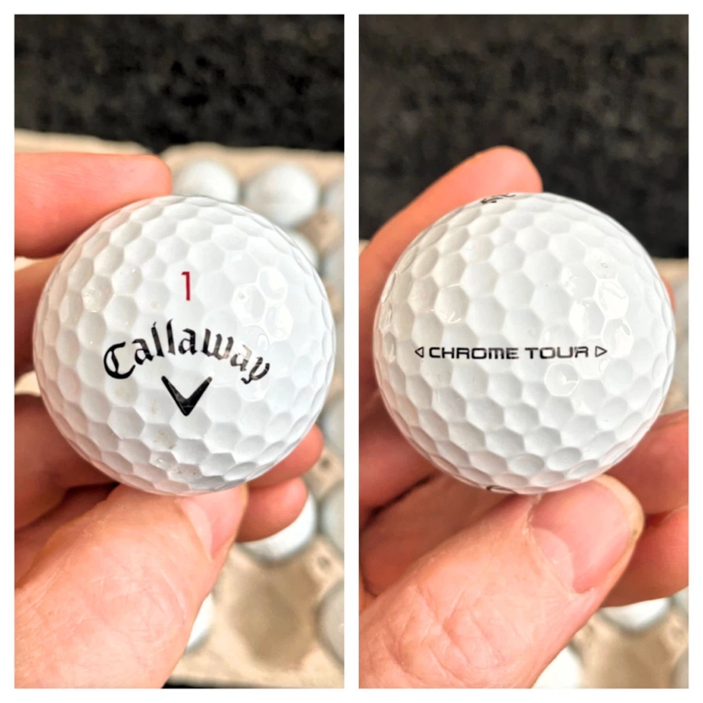 18 Callaway Chrome Tour Golf Balls - photo 3