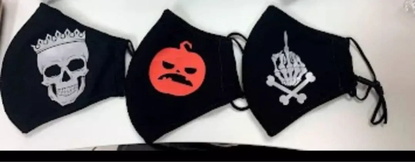 Halloween Face Masks - Variety of Designs thumbnail