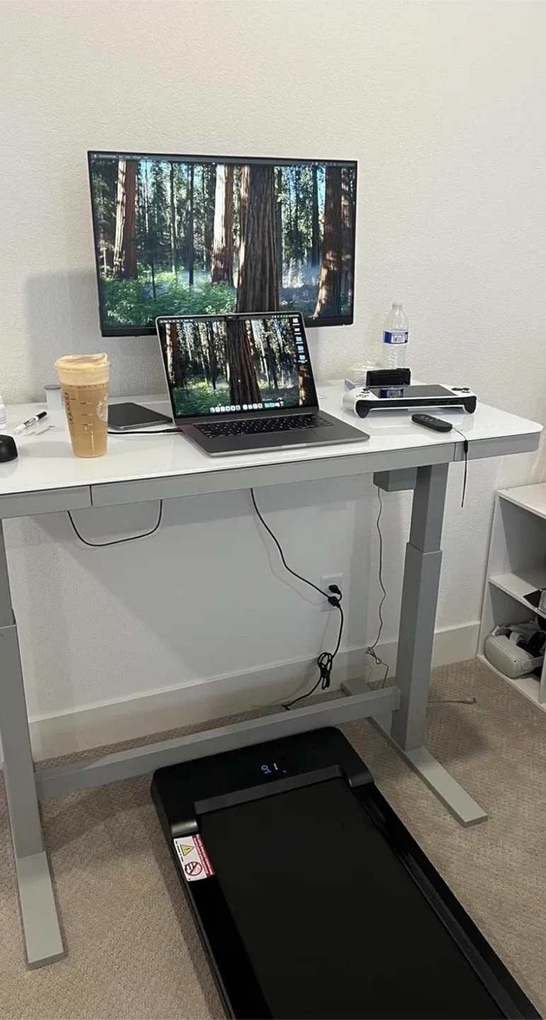 Pacerocker Under Desk Treadmill - Like New! image indicator(2)