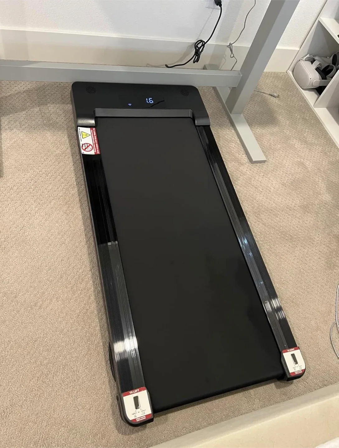 Pacerocker Under Desk Treadmill - Like New! image indicator(4)