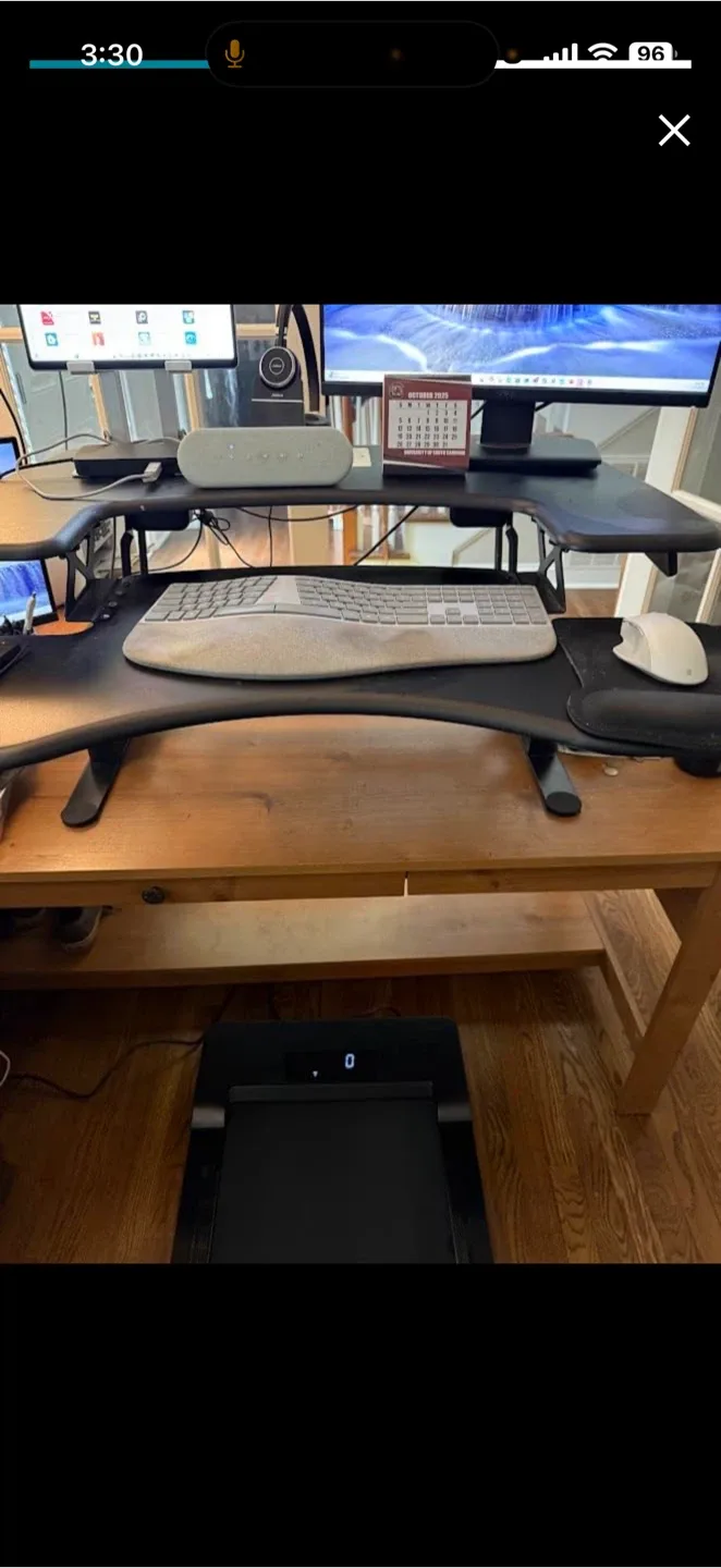 Pacerocker Under Desk Treadmill - Like New! image indicator(10)