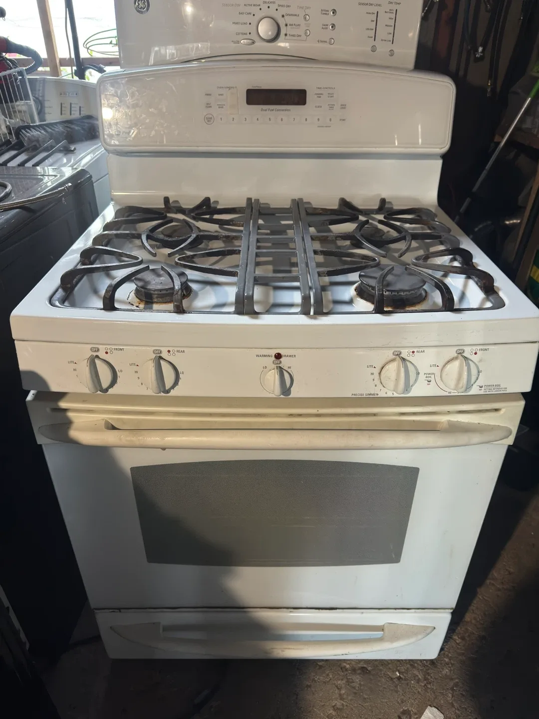 Electric GE stove image indicator(2)