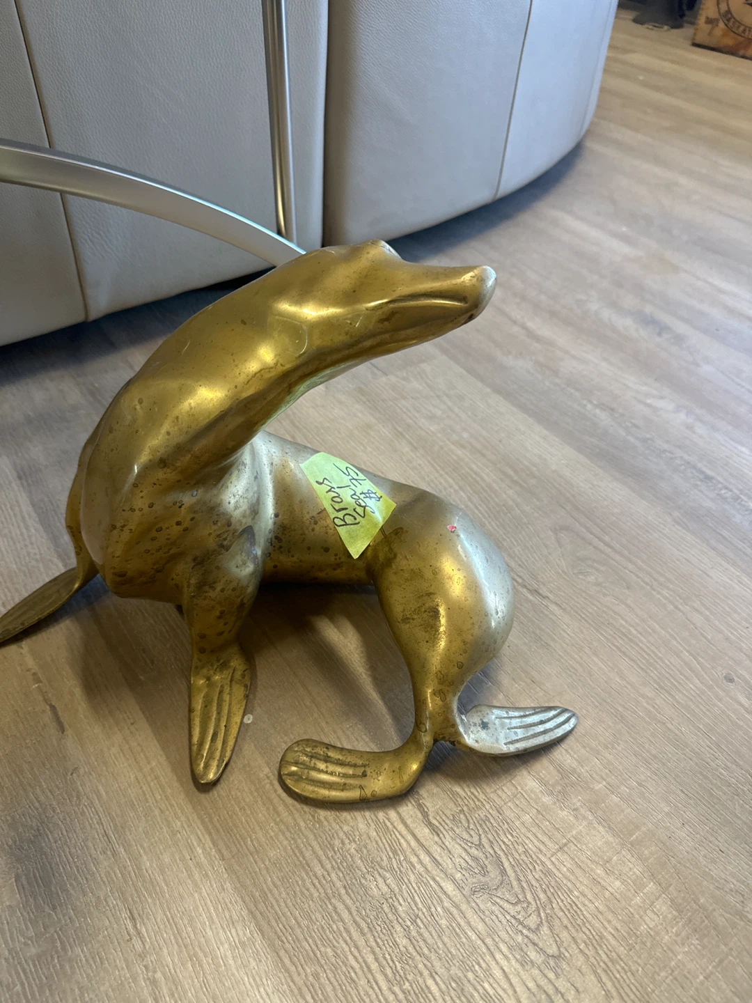 Brass Seal Figurine
