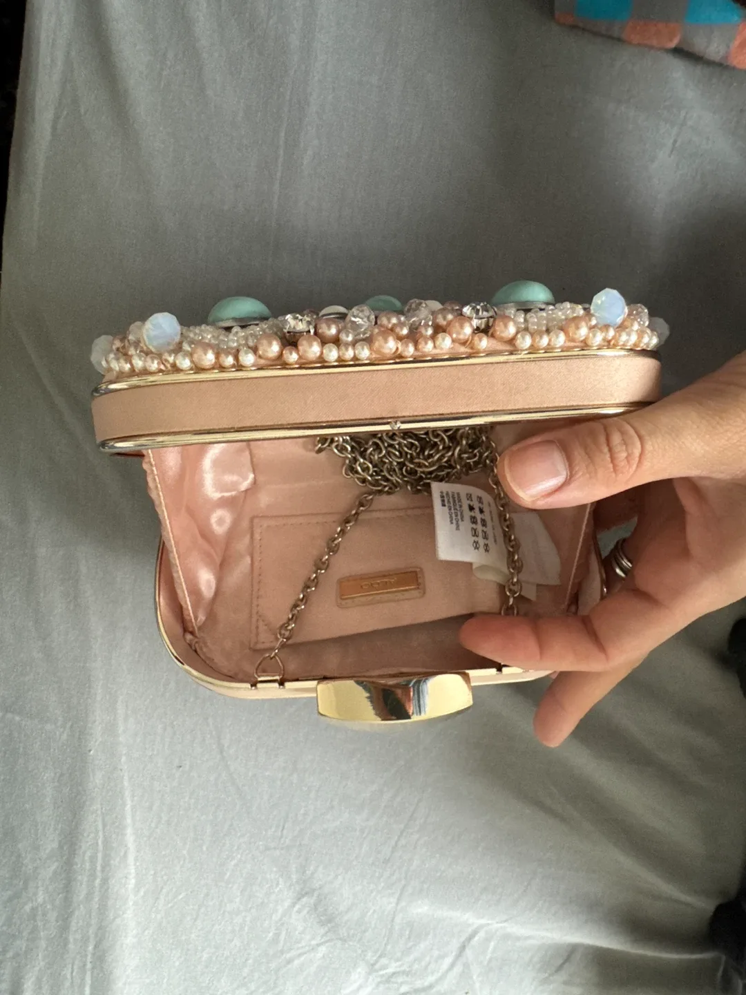 Aldo Beaded Clutch - Perfect for Parties! image indicator(2)
