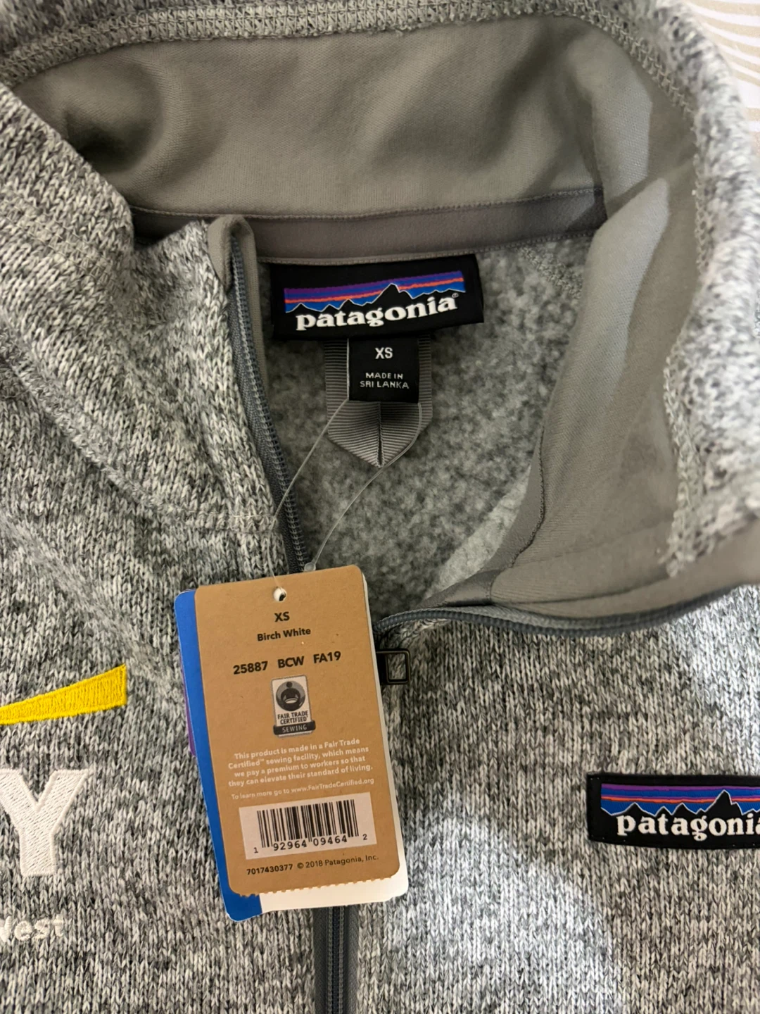 Patagonia Better Sweater Vest - XS - Birch White