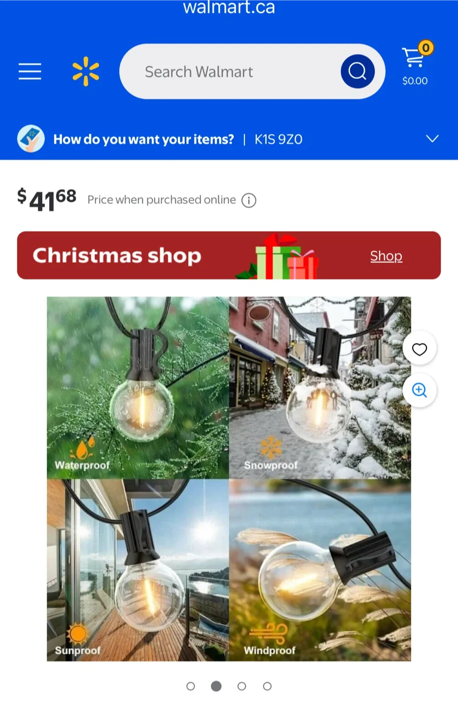 Indoor and Outdoor LED String Lights, 6.5M with 25 Bulbs image indicator(3)