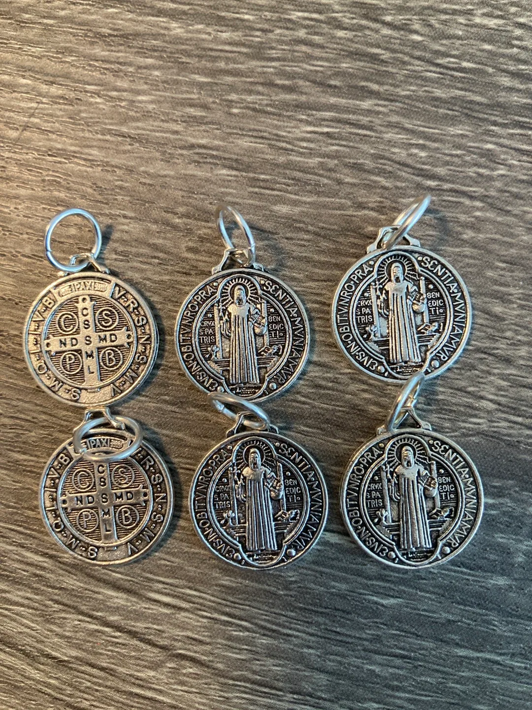 Large sized St. Benedict Medal Pendants thumbnail
