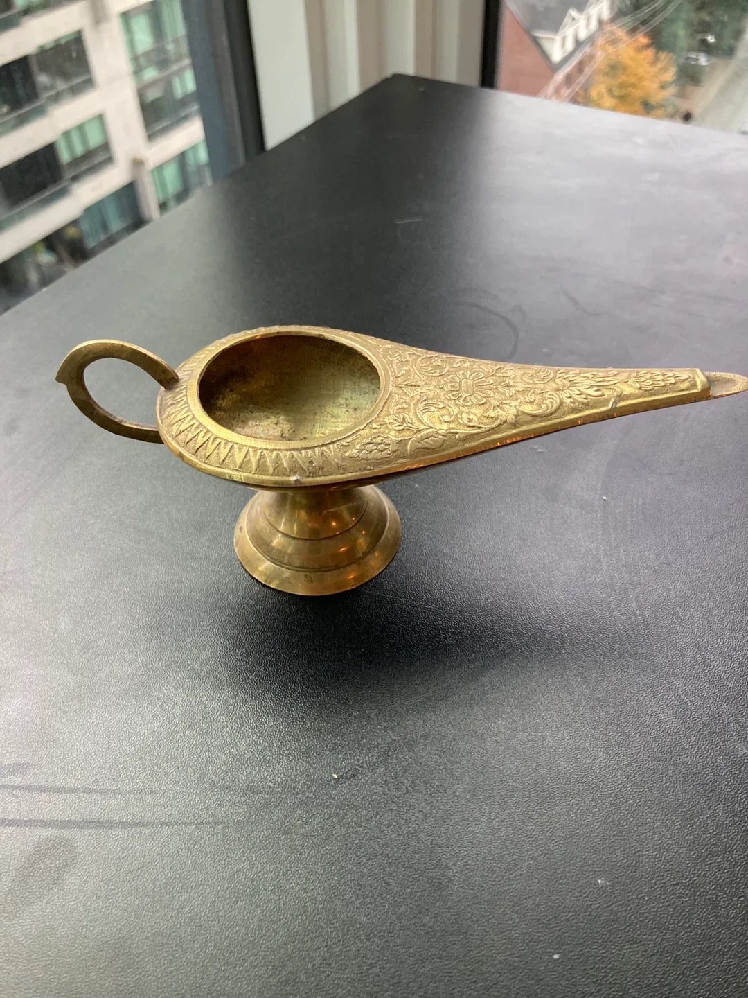Vintage Brass Aladdin Lamp thumbnail