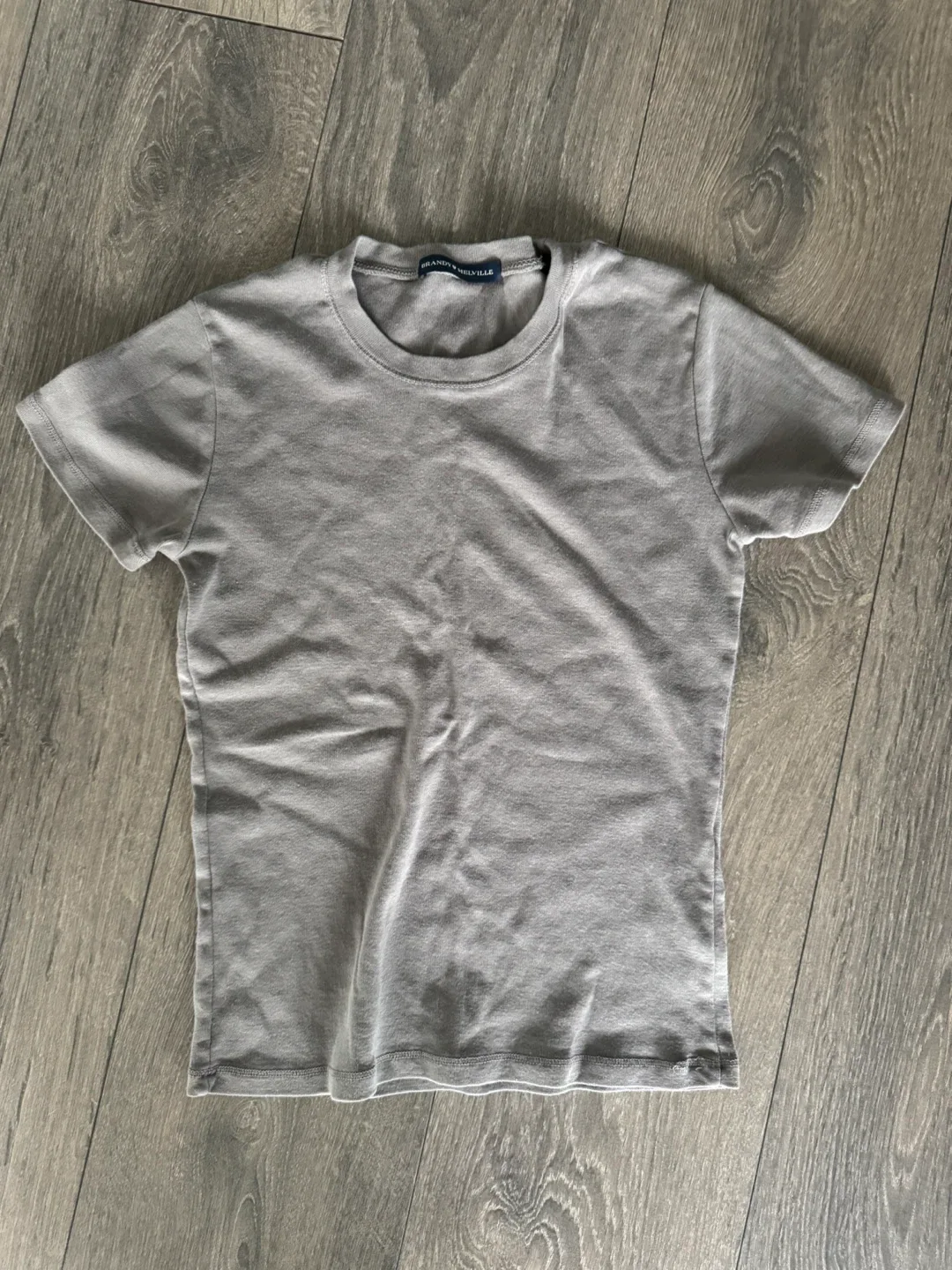 Brandy Melville Grey T-Shirt thumbnail