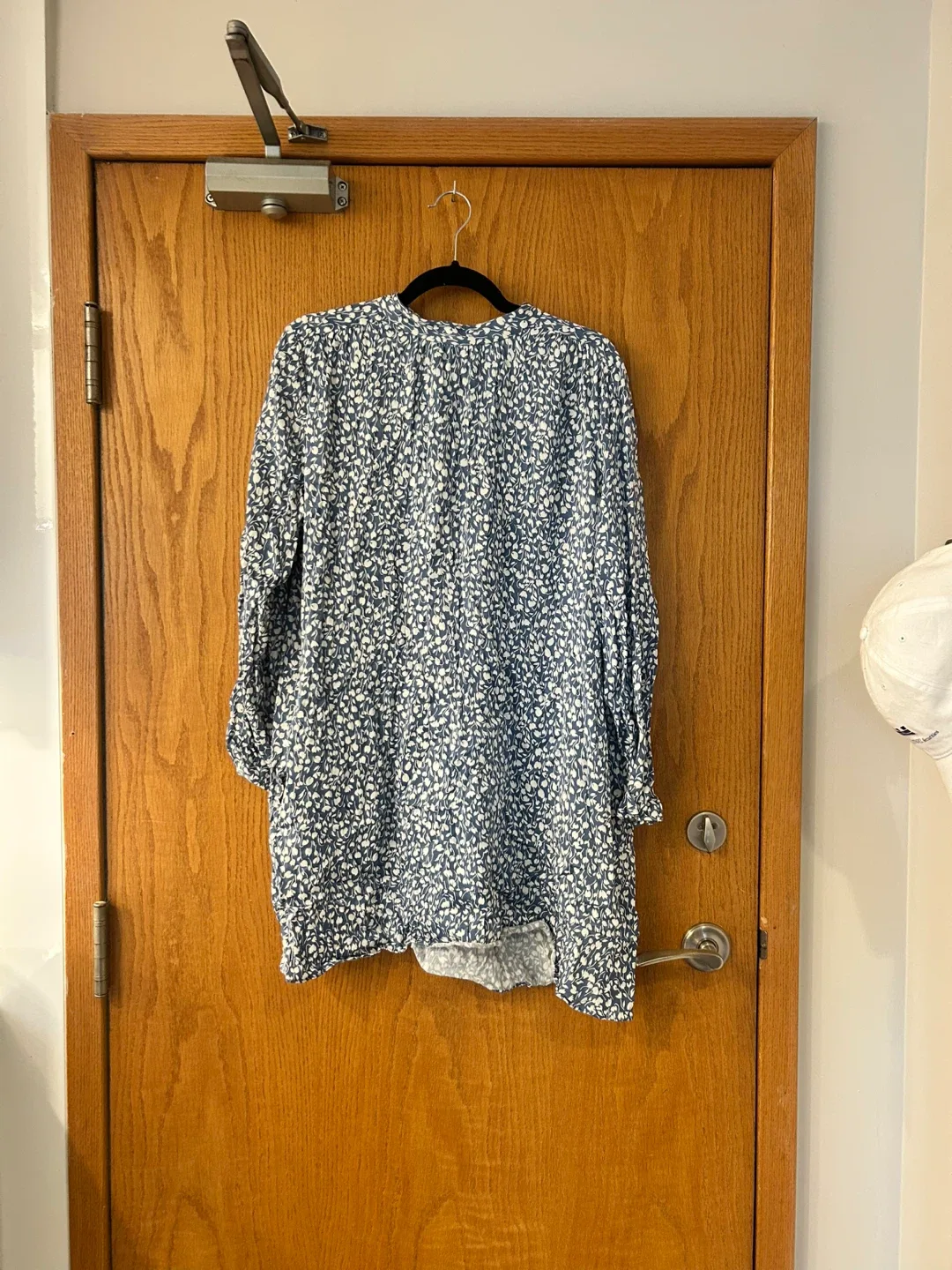 Aritzia Floral Print Long Sleeve Dress with Pockets