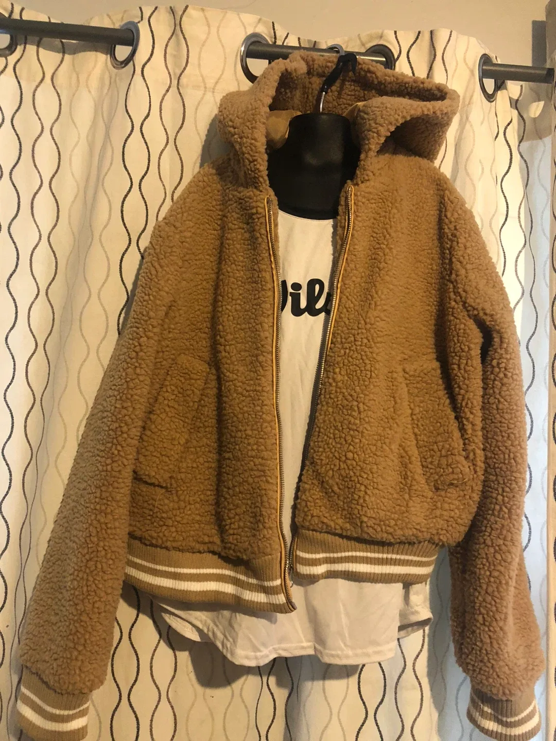 Bluenotes Teddy Fleece Hooded Jacket - Small image indicator(4)