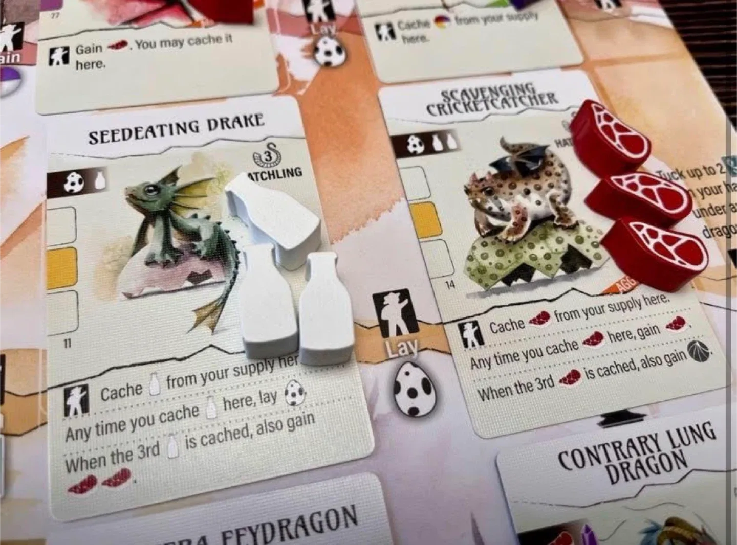 Stonemaier Wyrmspan Upgraded Metal Coins and Wooden Resources image indicator(6)