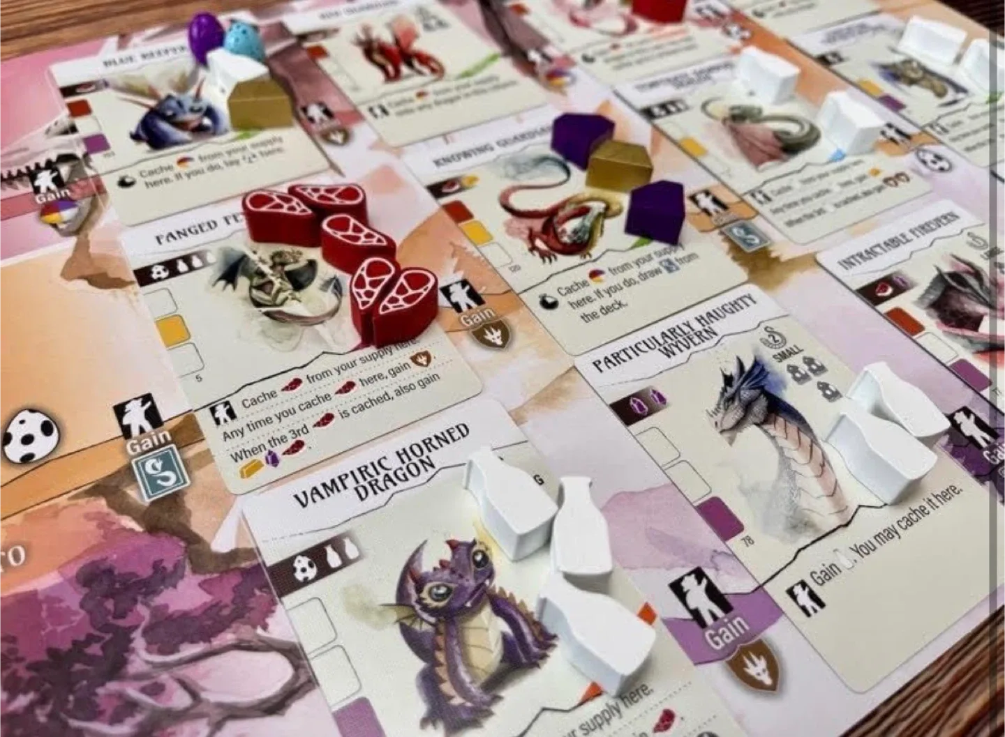 Stonemaier Wyrmspan Upgraded Metal Coins and Wooden Resources image indicator(5)