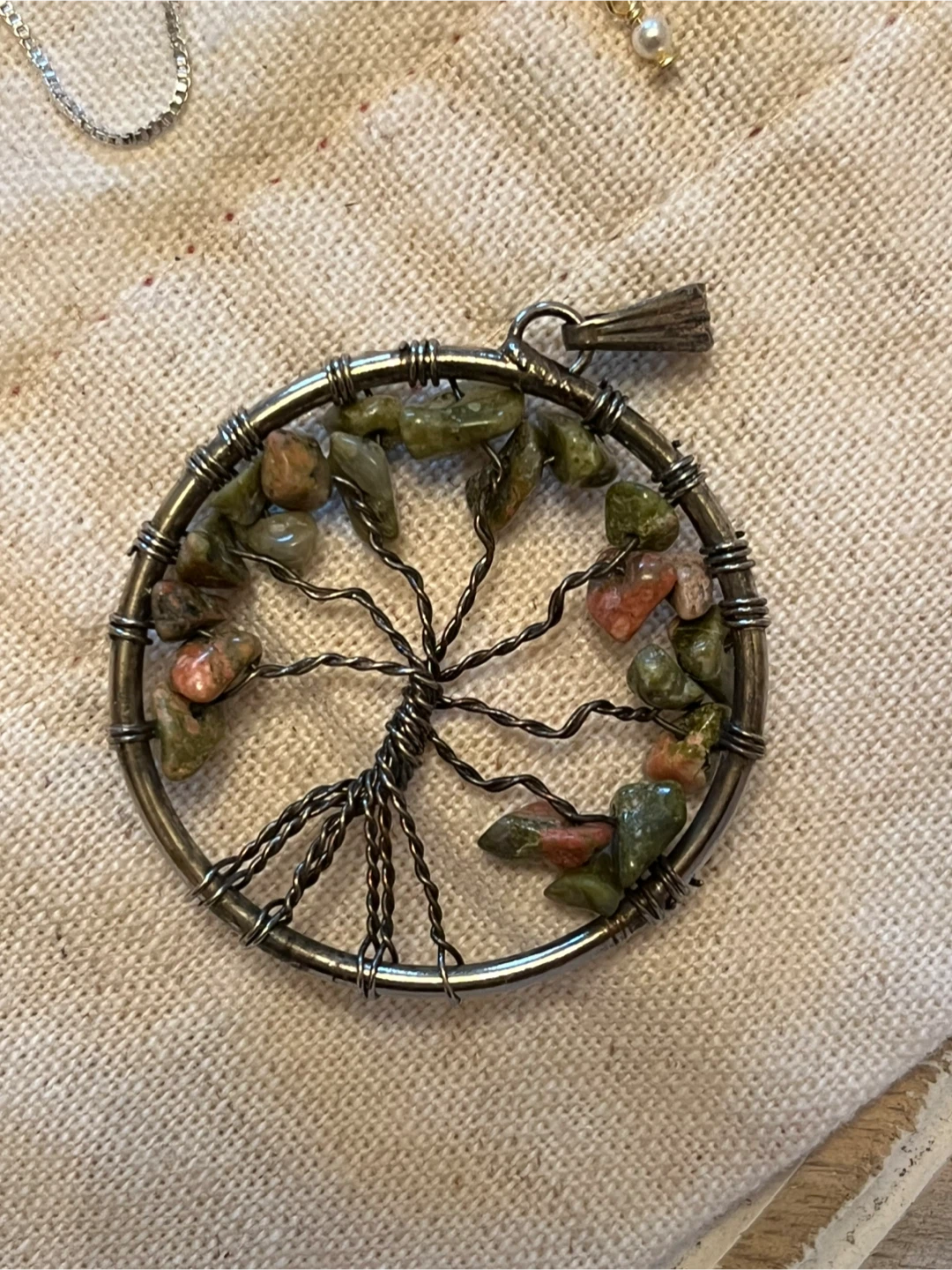 Tree of Life Stone Pendant