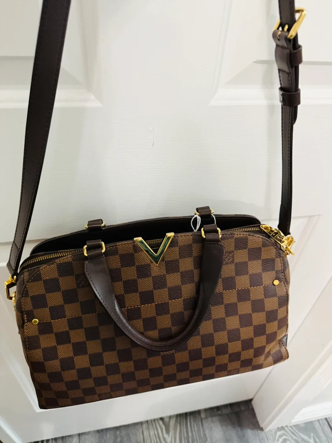 Louis Vuitton Vavin Brown Damier Canvas Bag image indicator(6)