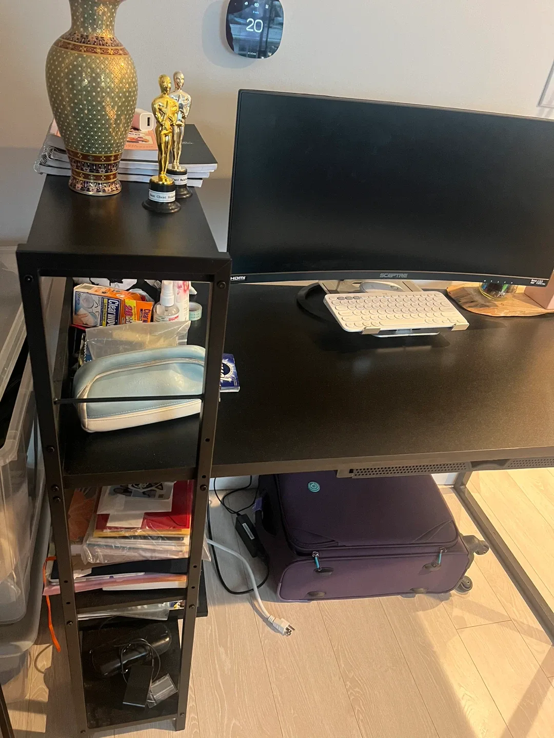 Study Desk with Shelves image indicator(2)