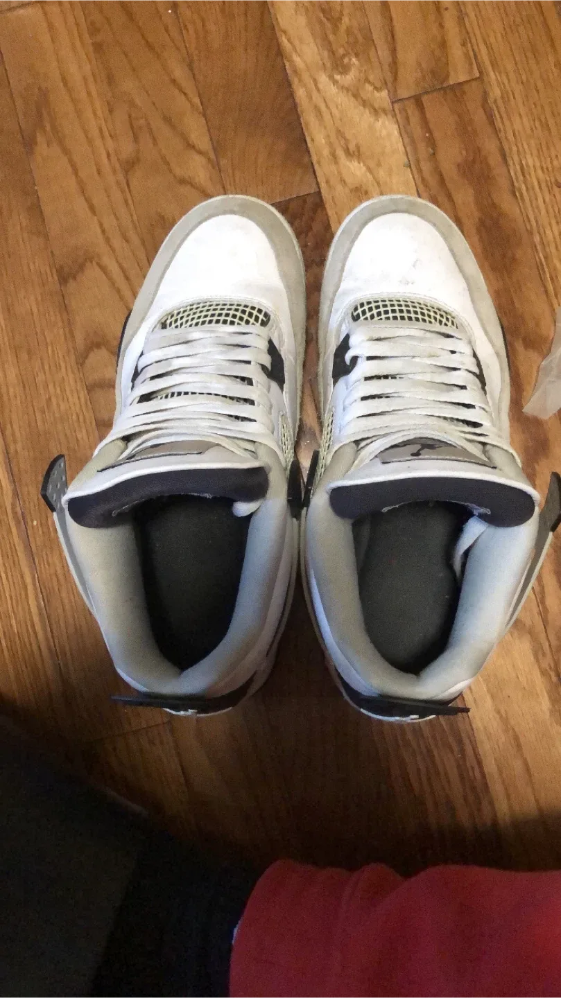 Air Jordan 4 Retro White Oreo image indicator(5)