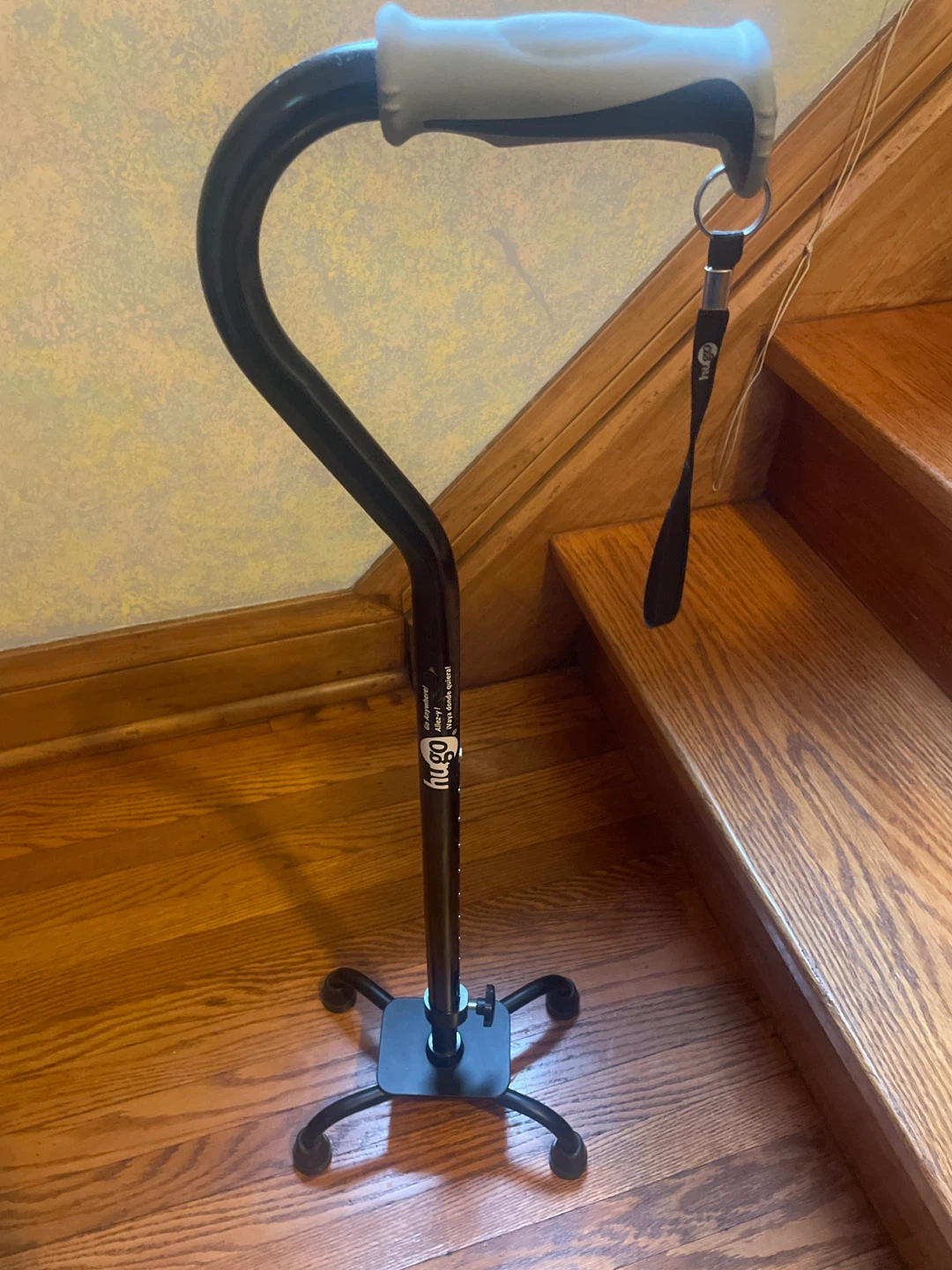 Hugo Quad Cane - Black - photo 3