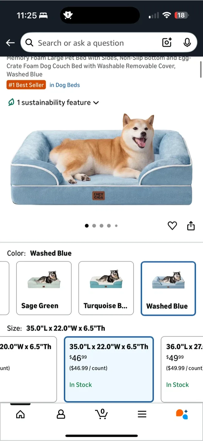 Comfort Expression Pet Bed – Large (Cover + Bolsters Only) thumbnail