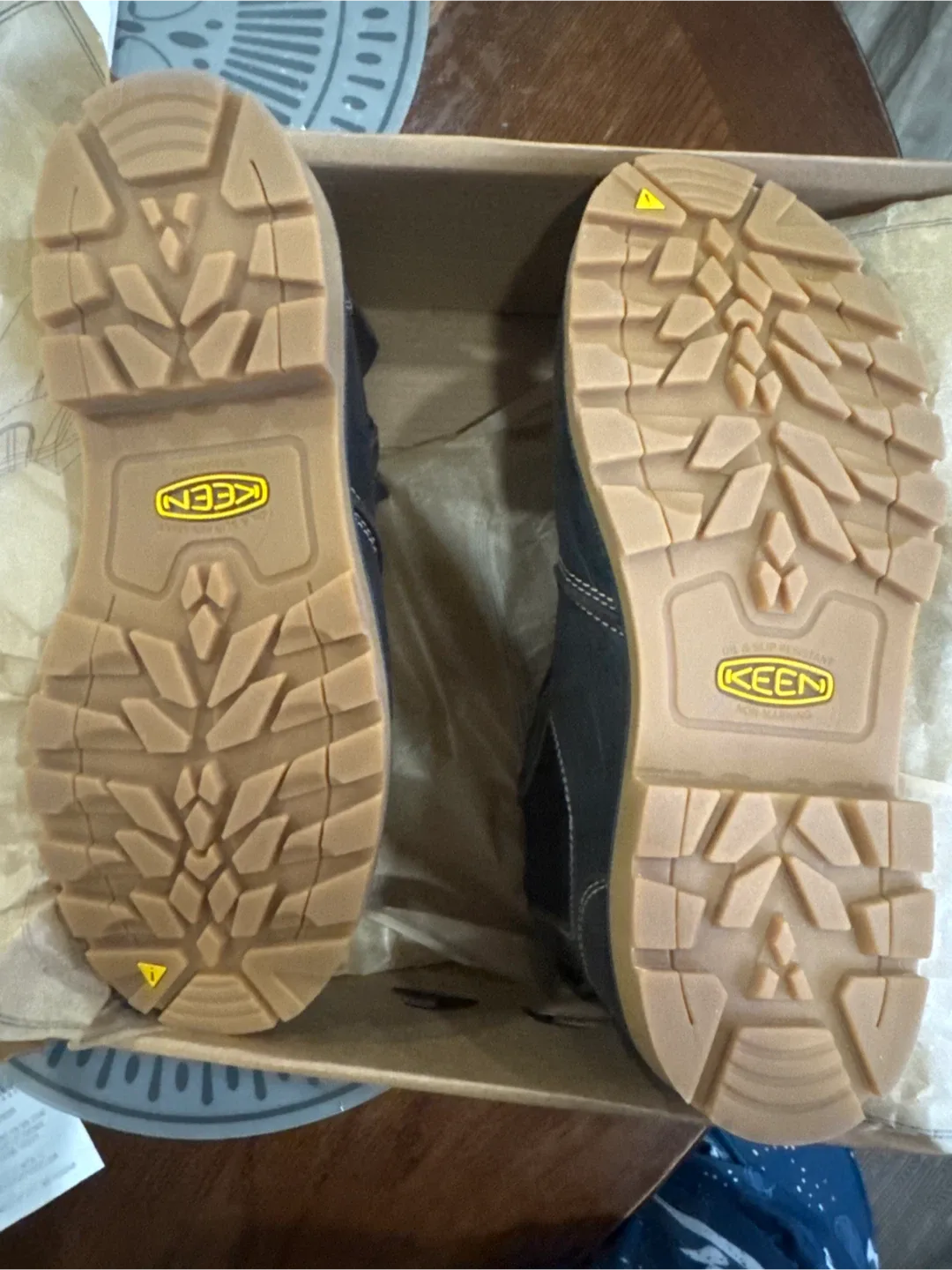 Keen CSA Seattle Romeo Cascade Brown Work Boots - Size 9.5 image indicator(4)