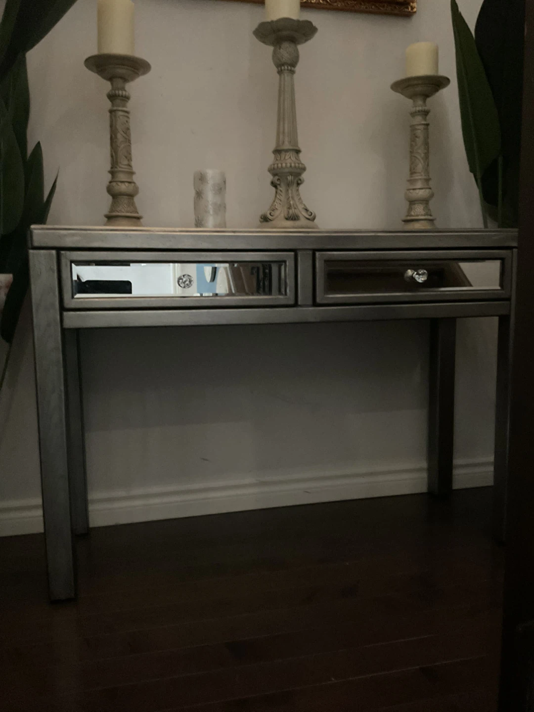 Mirrored Console Table with Drawers - photo 3