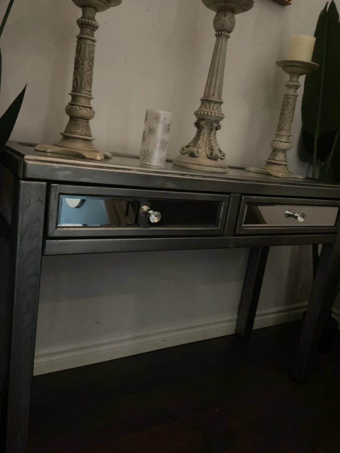 Mirrored Console Table with Drawers - photo 5