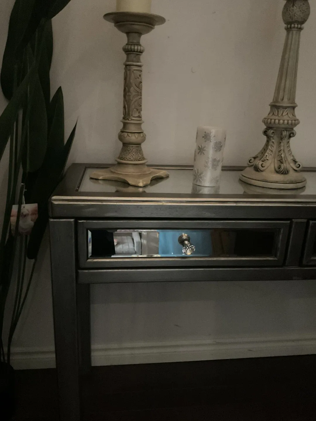 Mirrored Console Table with Drawers image indicator(6)