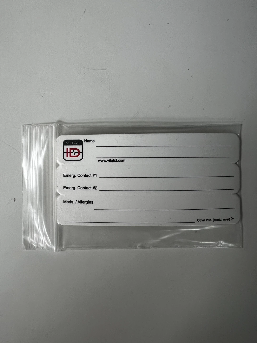 New Vital I.D. Wristband Child Safety Bracelet - photo 2