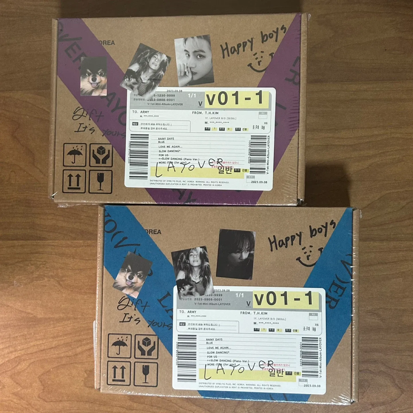 V (BTS) Layover Albums (2 Versions) thumbnail