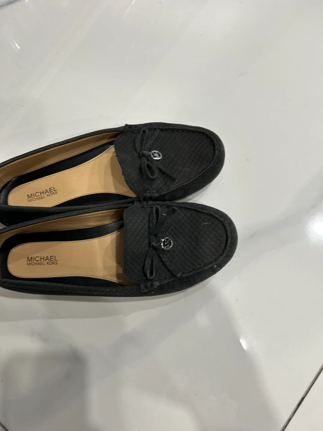 Michael Kors Black Leather Loafers - photo 2