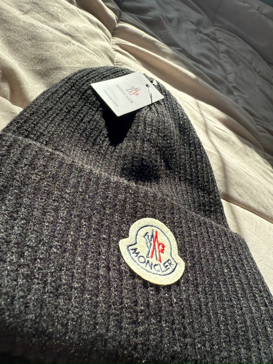 Moncler Wool Knit Beanie - New with Tags - photo 2