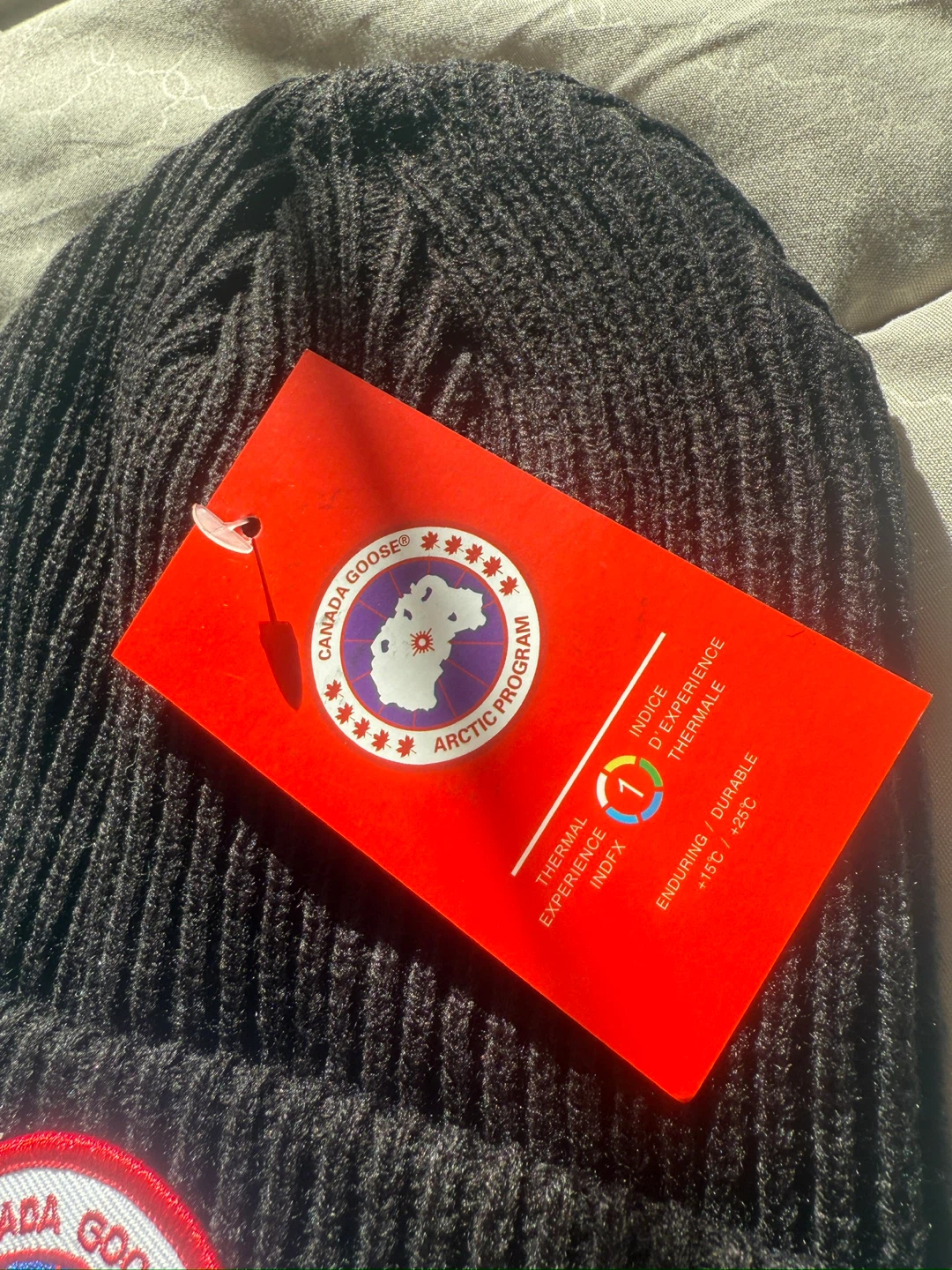 New Canada Goose Black Beanie - photo 3