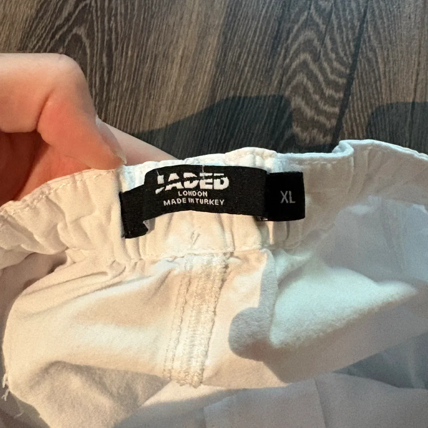 Jaded London White parachute Pants - Size XL image indicator(2)