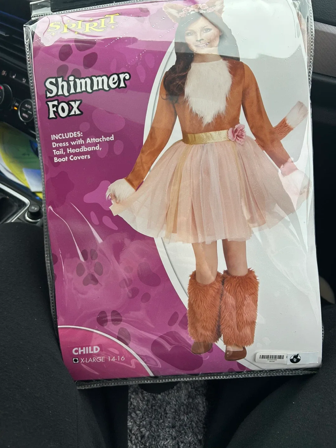 Spirit Shimmer Fox Costume - Child X-Large (14-16)