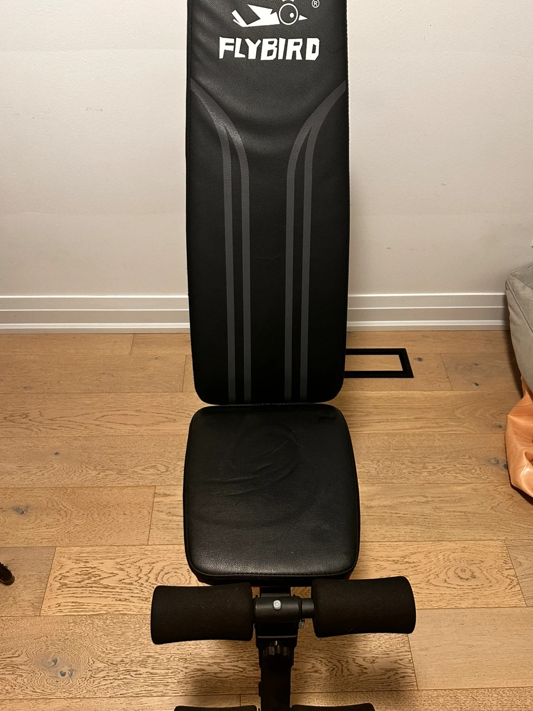 Flybird Adjustable Weight Bench - Black & Red - photo 3