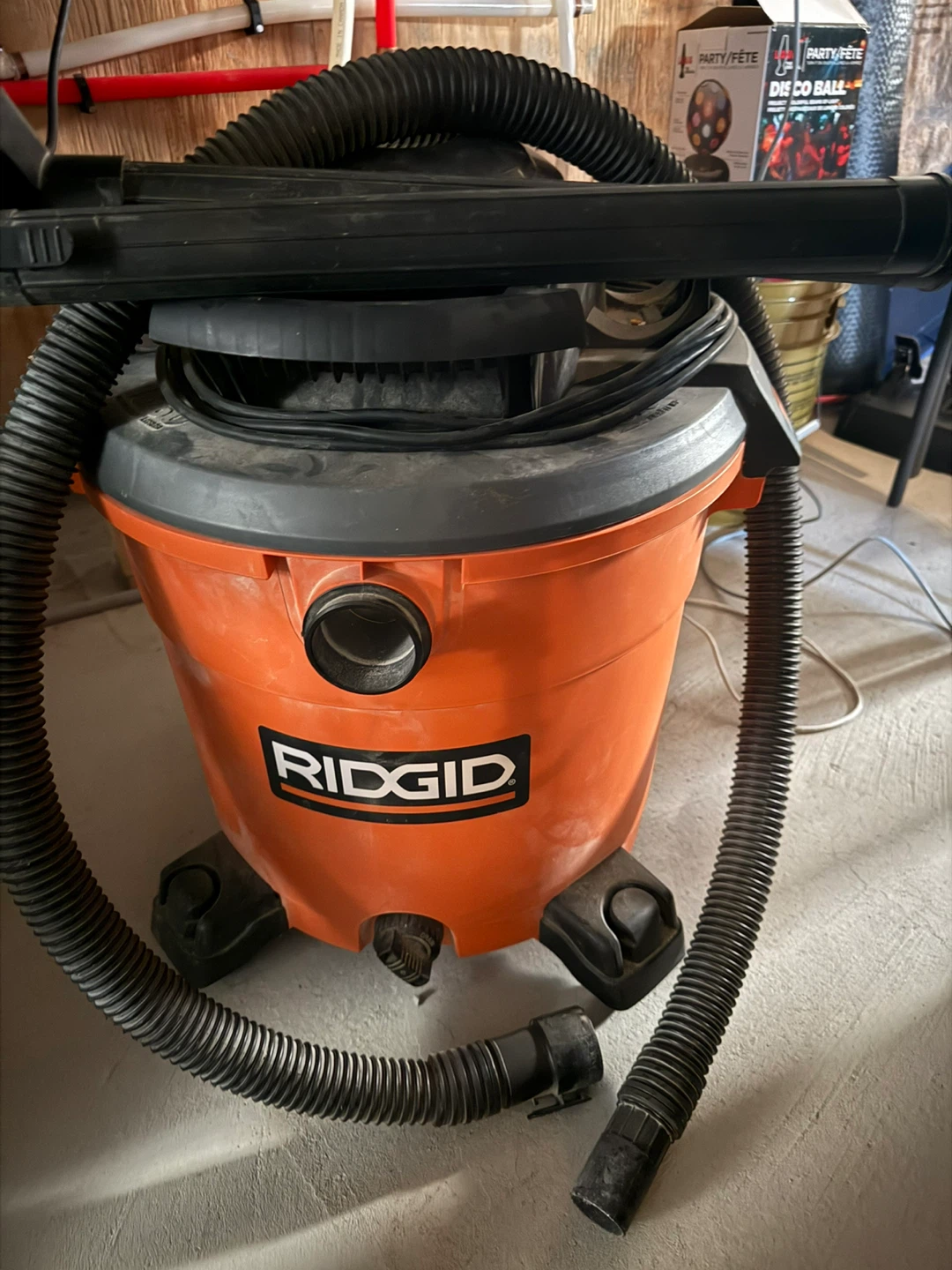 RIDGID Wet/Dry Vacuum