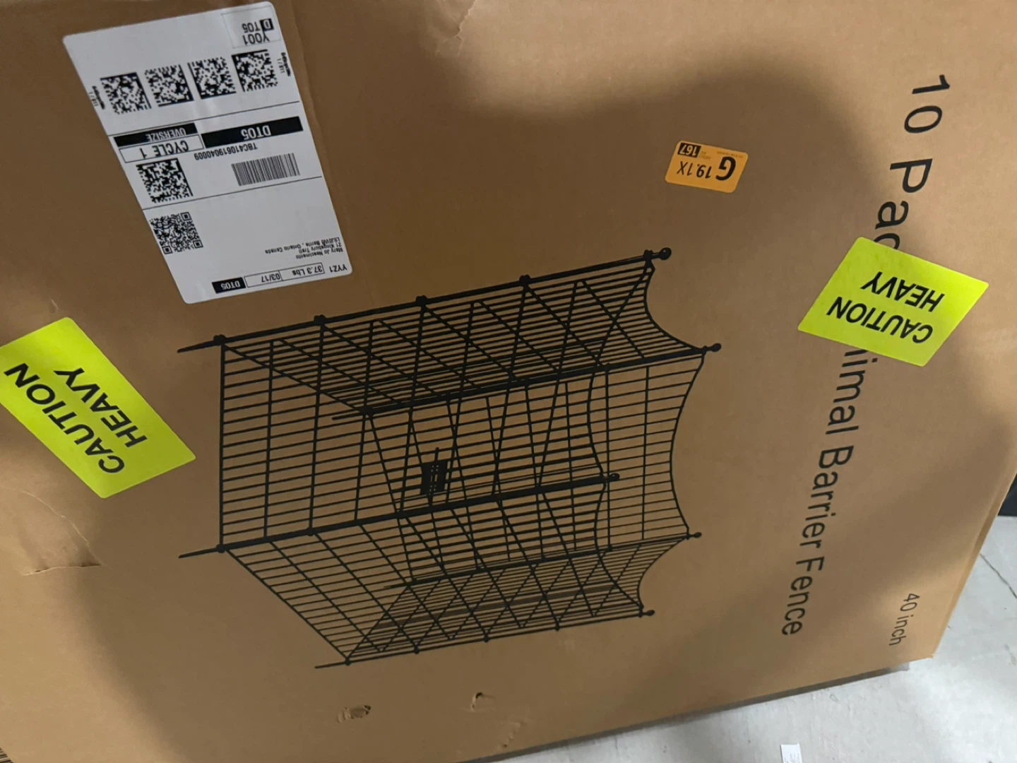 10 Pack Animal Barrier Fence 40 inch
