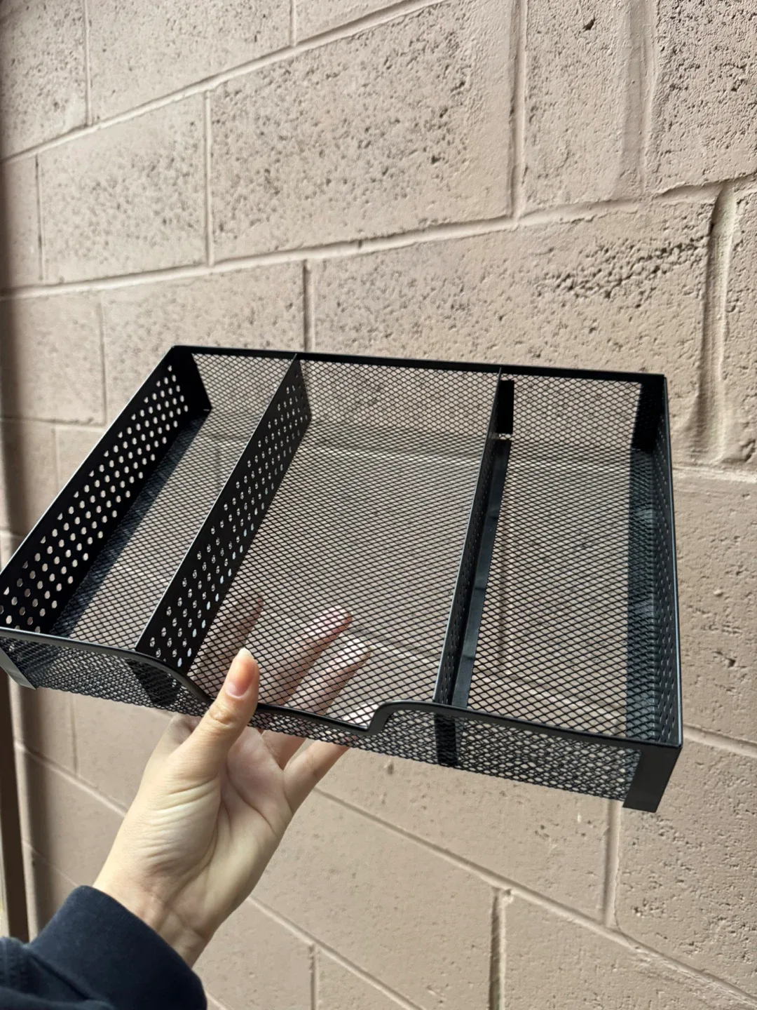 Black Mesh Desk Organizer FREE W/PURCHASE thumbnail