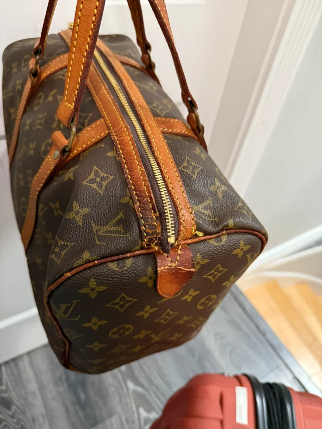 Louis Vuitton Monogram Canvas Boston Bag image indicator(4)