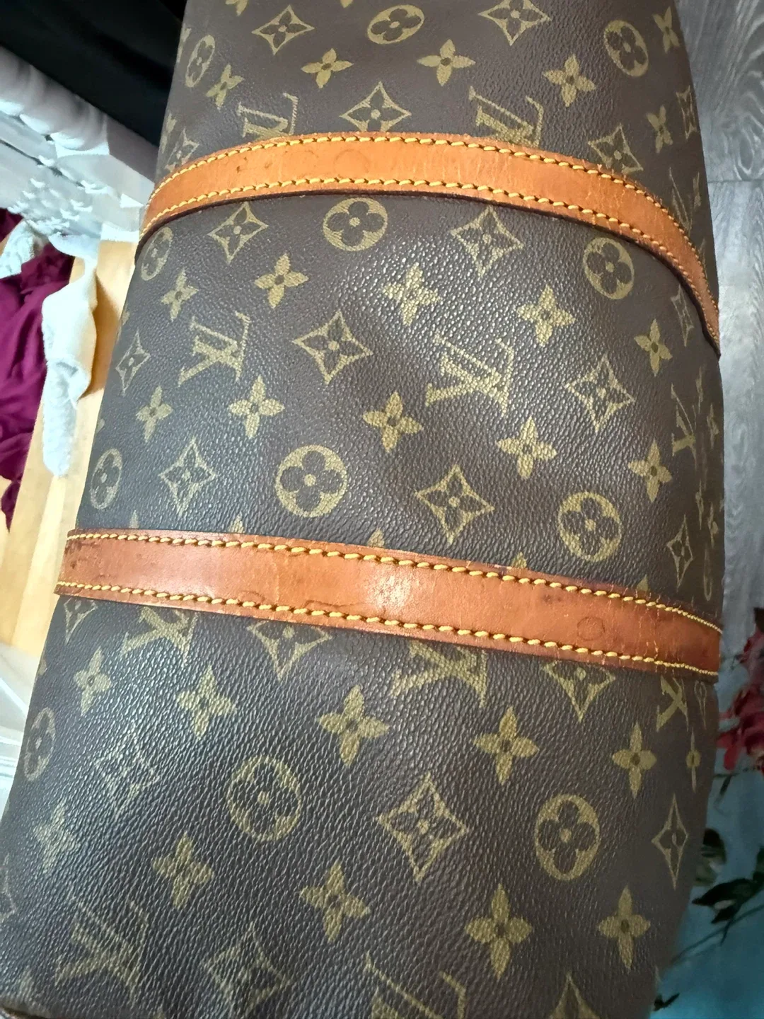 Louis Vuitton Monogram Canvas Boston Bag image indicator(3)