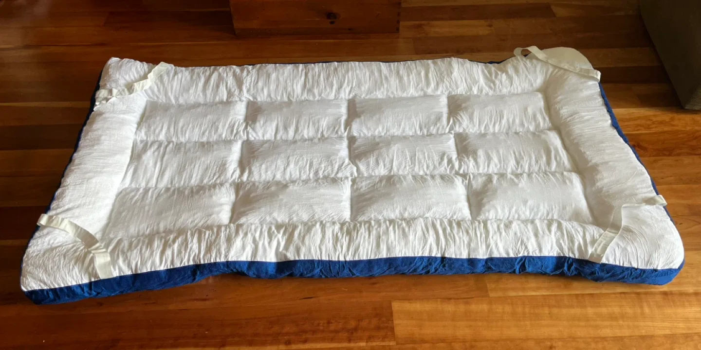 WhatsBedding 5 Inch Memory Foam Mattress Topper - Twin image indicator(5)